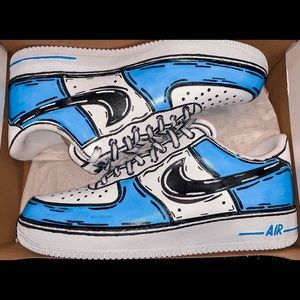 Custom Cartoon Air Force 1